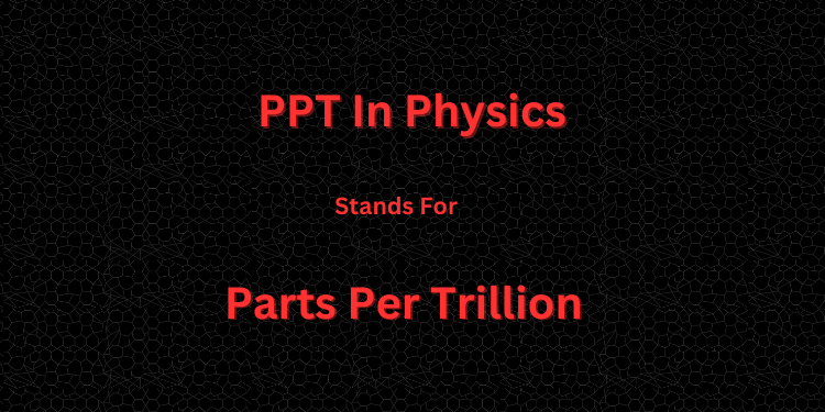 PPT In Physics