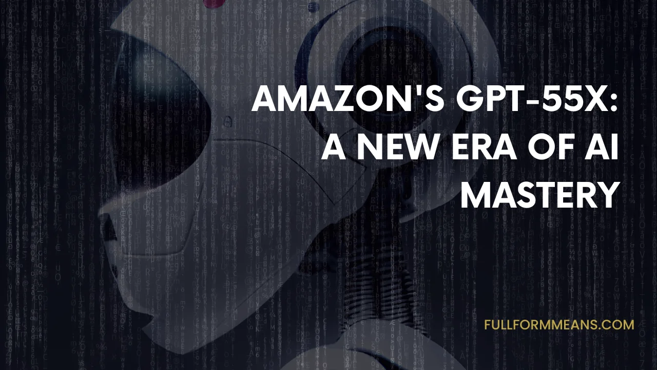 Amazons GPT55x marks a groundbreaking leap, redefining the landscape with unparalleled AI-driven technologies.
