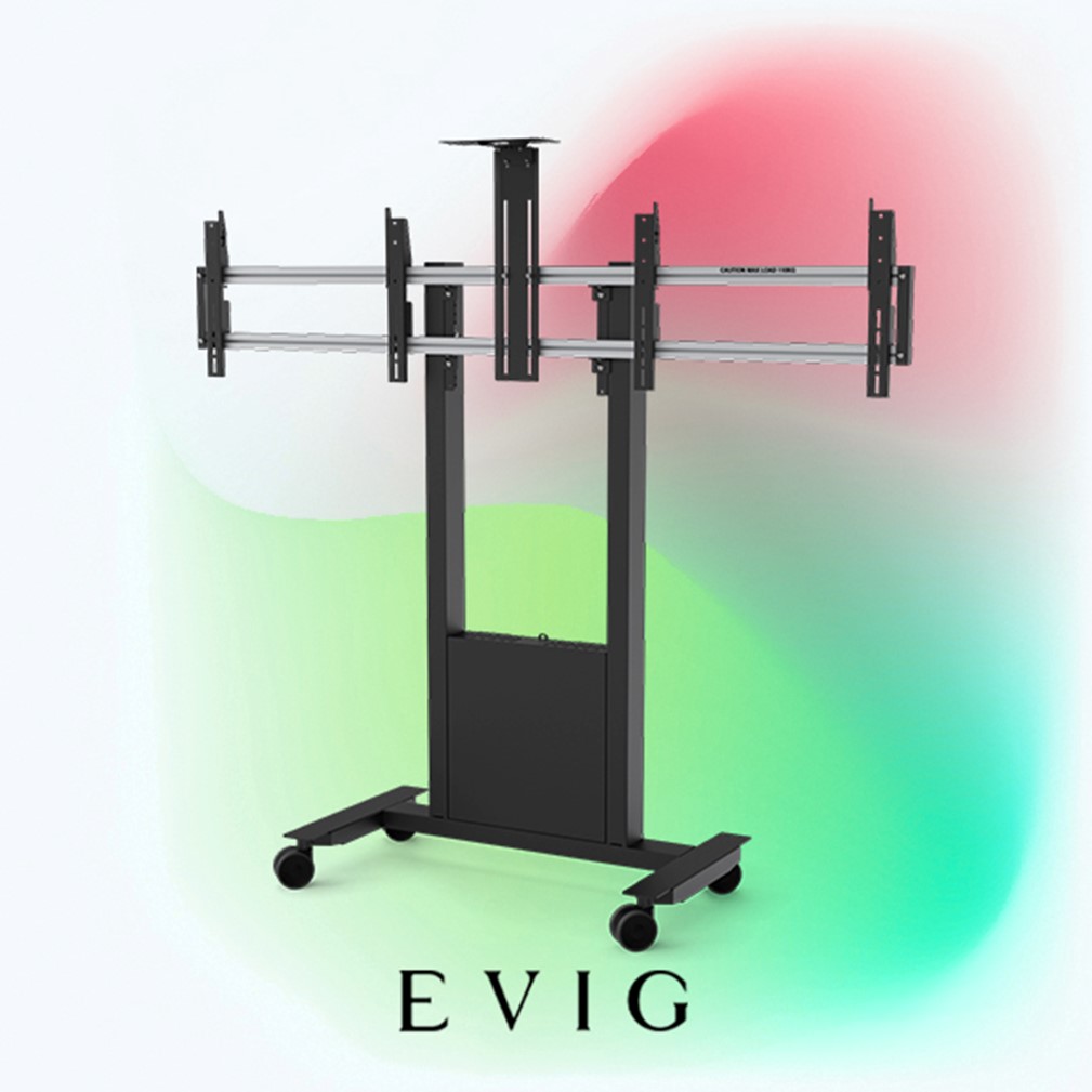Stand Tall and Productive The Dual Monitor Floor Stand Revolution