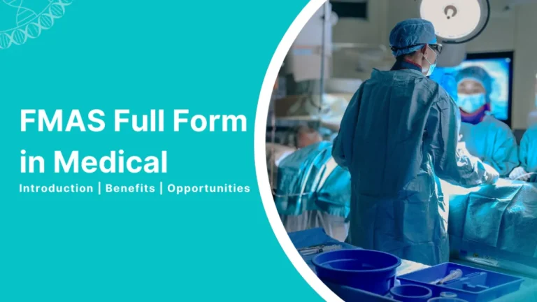 FMAS Full Form in Medical