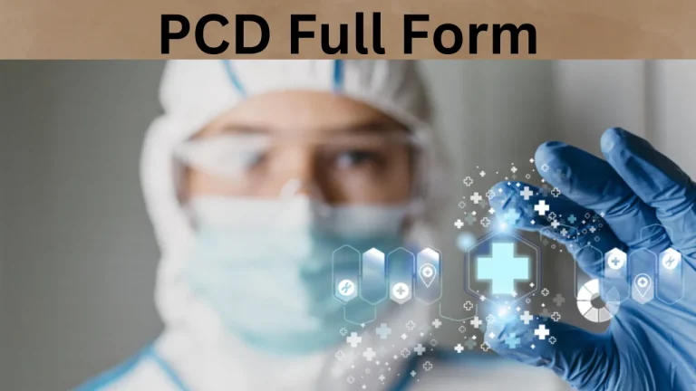 PCD Full Form