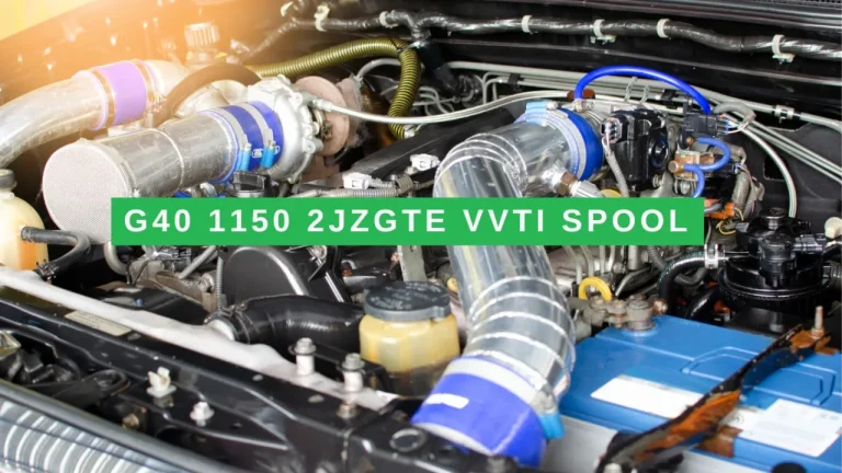 G40 1150 2JZGTE VVTi Spool