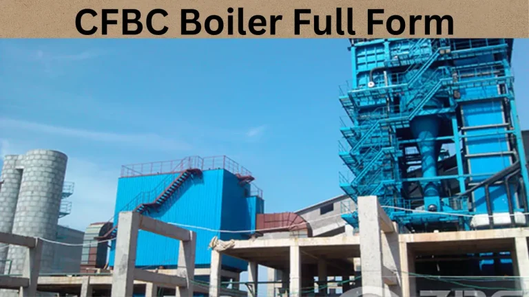 CFBC Boiler Full Form