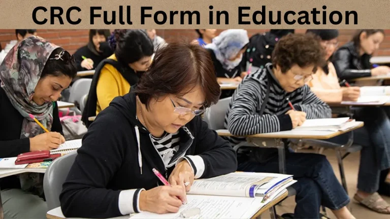 CRC Full Form in Education