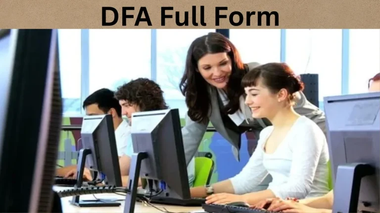 DFA Full Form