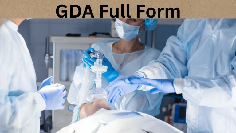 GDA Full Form