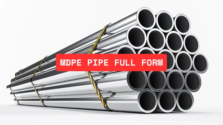 MDPE Pipe Full Form