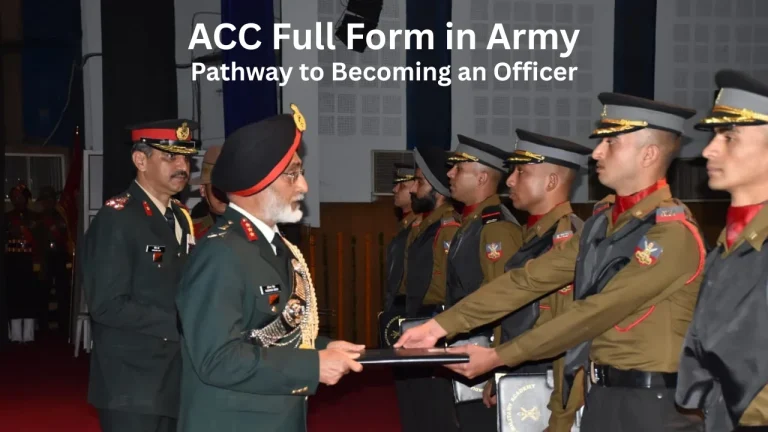 acc full form in army
