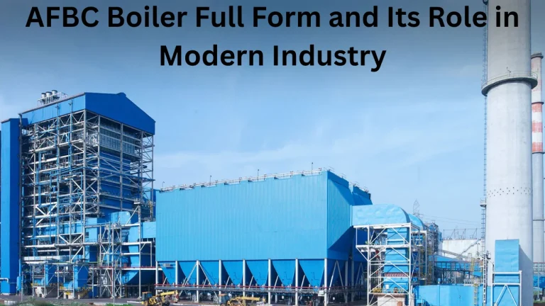 afbc boiler full form