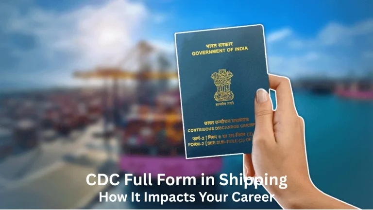 cdc full form in shipping